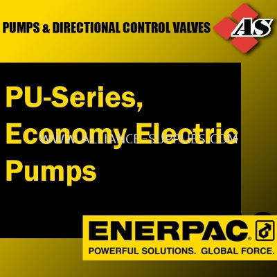 ENERPAC PU-Series, Economy Electric Pumps
