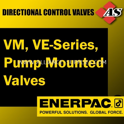 ENERPAC VM, VE-Series, Pump Mounted Valves