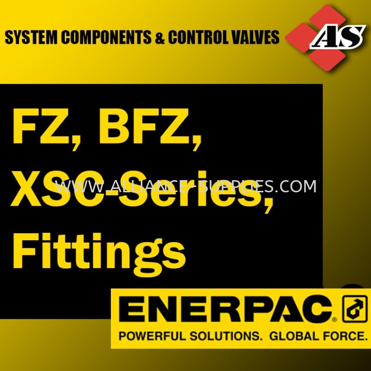 ENERPAC FZ, BFZ, XSC-Series, Fittings ENERPAC System Components & Control Valves ENERPAC