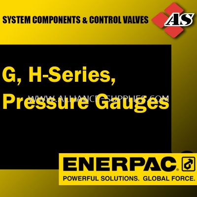 ENERPAC G, H-Series, Pressure Gauges