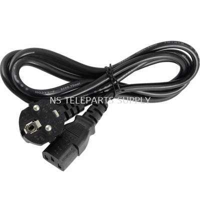 2 PIN POWER CORD-EU PLUG FOR PC