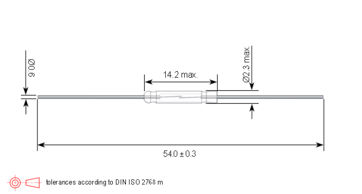 Standex KSK or SW GP560 Series Reed Switch