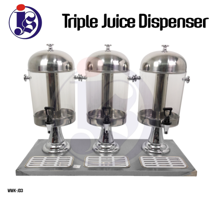 Triple Juice Dispenser/Water Dispenser