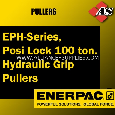 ENERPAC EPH-Series, Posi Lock 100 ton Hydraulic Grip Pullers