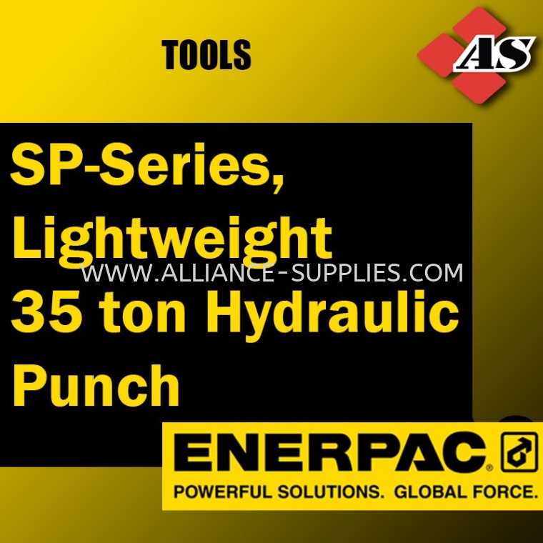 ENERPAC SP-Series, Lightweight 35 ton Hydraulic Punch ENERPAC Tools ENERPAC