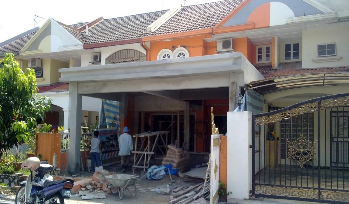 Extension Car Porch Roofing Penang Penang / Butterworth / Seberang Perai / Bukit Mertajam Construction Contractors Construction Building & Extension Merchant Lists