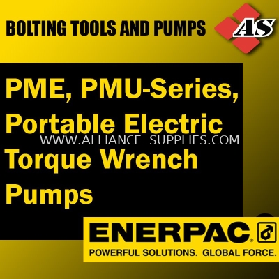 ENERPAC PME, PMU-Series, Portable Electric Torque Wrench Pumps