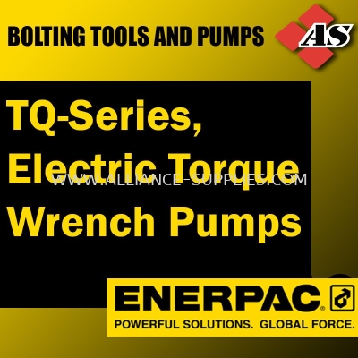 ENERPAC TQ-Series, Electric Torque Wrench Pumps