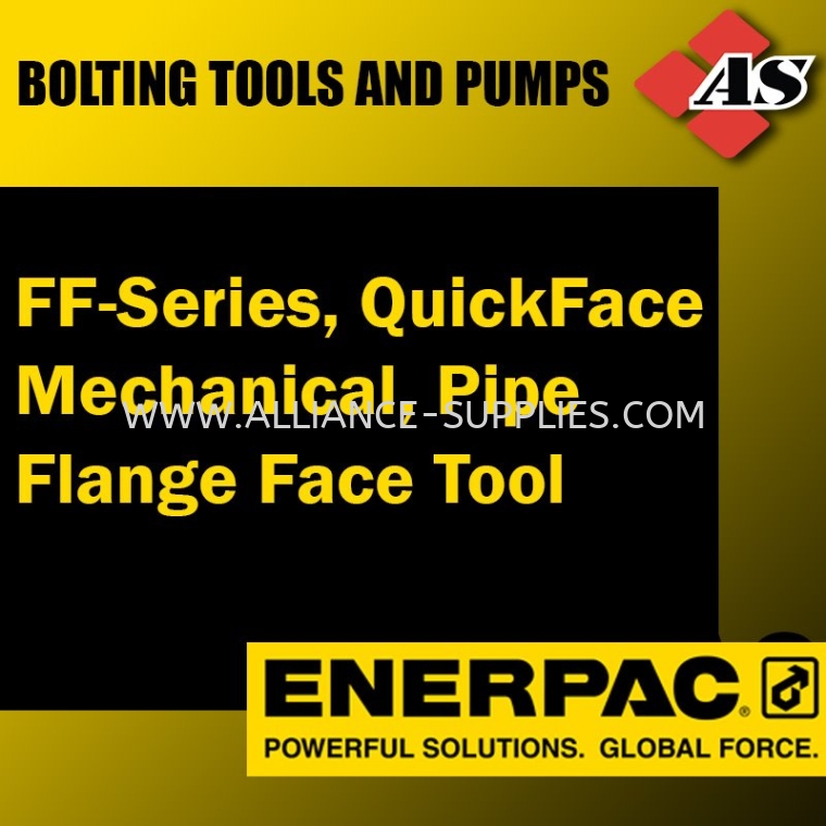 ENERPAC FF-Series, QuickFace Mechanical, Pipe Flange Face Tool ENERPAC Bolting Tools & Pumps ENERPAC