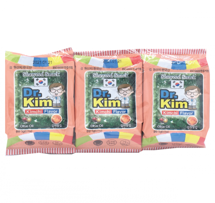 Dr Kim Seaweed Snack Kimchi