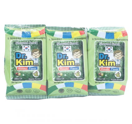 Dr Kim Seaweed Snack Wasabi