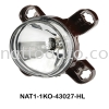 HELLA Headlamp High Beam 1KO 247 043-027 High Beam Head Lamp Hella 