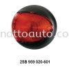 HELLA EuroLED Rear Direction Indicator Lamp Red -Black Cover 2SB 959 821-601 Indicator Lamp Hella 