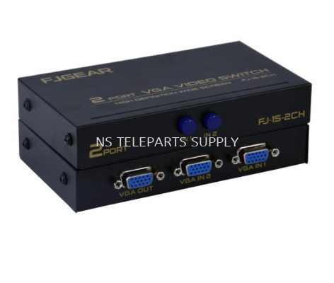 FJGEAR 2 PORT VGA SWITCH MODEL NO : FJ-15-2CH