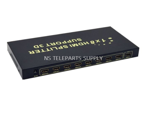 FJGEAR HDMI SPLITTER 8 PORT MODEL NO : HD108