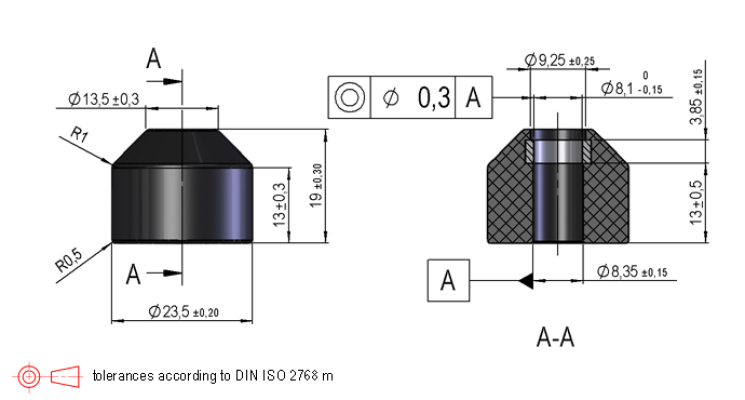 Standex MS01-PA Series Magnetic Float