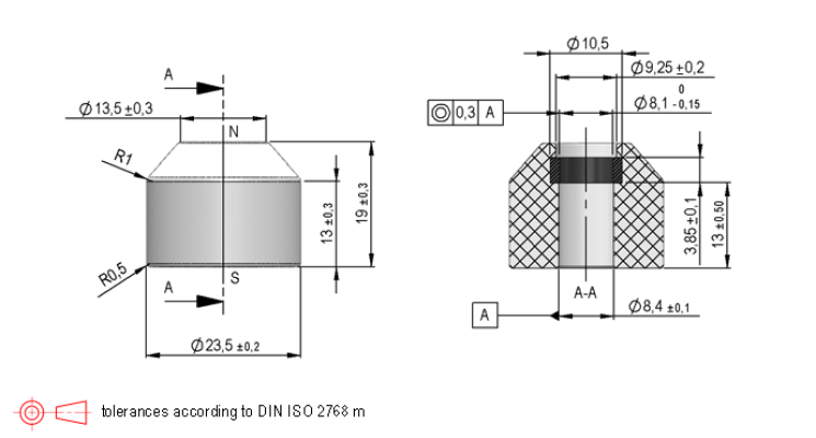 Standex MS01-PP Series Magnetic Float