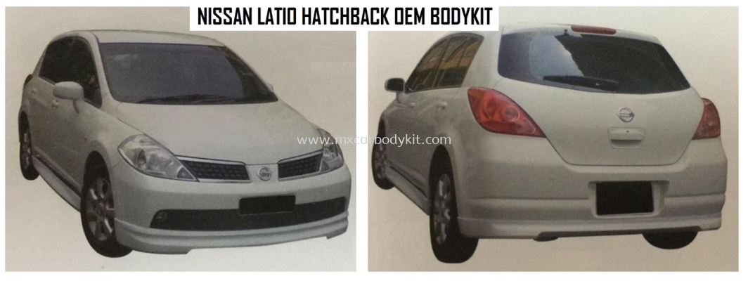 NISSAN LATIO HATCHBACK OEM BODYKIT 