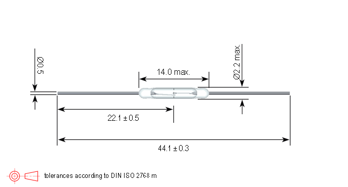 Standex KSK-1A66 Series Reed Switch