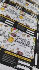 Daging Dendeng Label Sticker