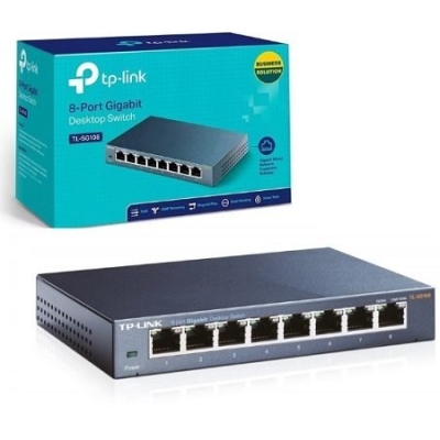 TP-Link TL-SG108 8-Port Gigabit Desktop Switch