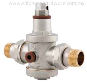 Europress Pressure Reducing Valve, with Union Connections