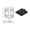 CP-HZC30X30-8 HINGE ACCESSORIES