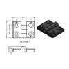 CP-H40X40-8 HINGE ACCESSORIES