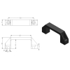 CP-HANDLE-S UNIVERSAL HANDLE ACCESSORIES