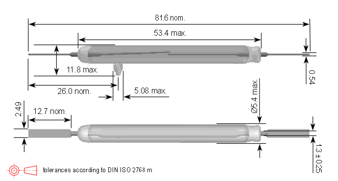 standex ksk-1a69 series reed switch