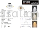 18w Led Eyaball (Cool White - 4000k/ Warm White - 3000k) Recessed Eyeball - Led Build In Type EYEBALL 