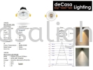 12w Led Eyaball (Cool White - 4000k / Warm White - 3000k) Recessed Eyeball - Led Build In Type EYEBALL 