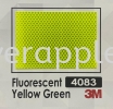 3M 4083 DG3 Fluorescent Yellow Green 3M Diamond Grade  - DG3 3M REFLECTIVE SHEETING