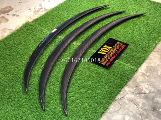 mercedes benz w205 amg spoiler for w205 add on upgrade performance look carbon fiber material new set