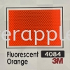 3M 4084 DG3 Fluorescent Orange 3M Diamond Grade  - DG3 3M REFLECTIVE SHEETING