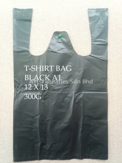 T-SHIRT PLASTIC BAG BUNGA RAYA A1 (12 X 13)