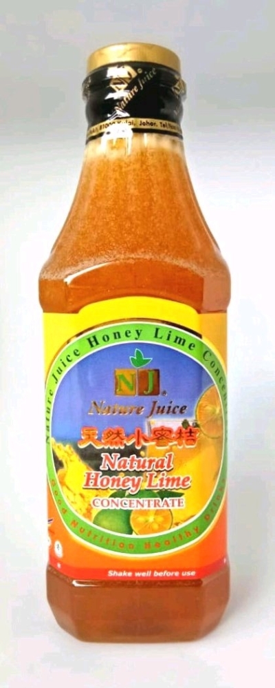 NJ Natural Honey Lime 1 Litre