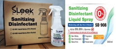 Sanitizing Disinfectant Liquid Spray Disinfectant Spray Produk Kebersihan