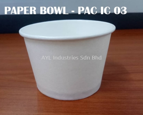 OKID PAPER BOWL (PAC IC 03) (7.5X7.5X5MM)