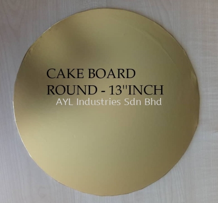 CAKE BOARD ROUND (13'' INCH)