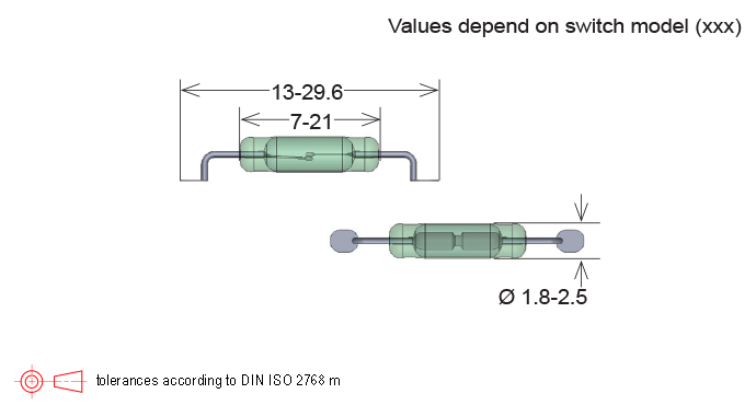 standex mk23 series reed sensor