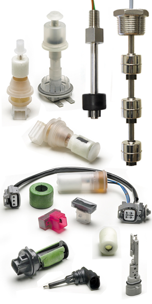 standex custom reed & conductive liquid level sensors