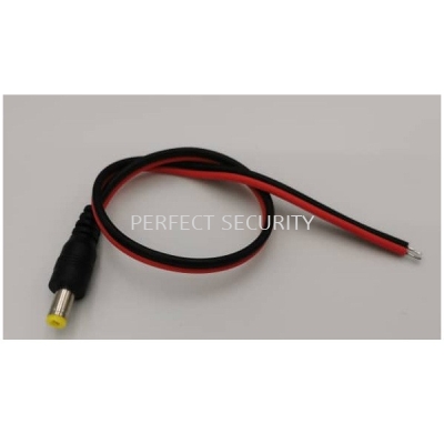 CCTV Accessories, DC Power Cable, Male