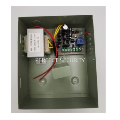 Door Access Control Accessories, Power Supply 3A 12V Rechargeable Battery Feature (inside)