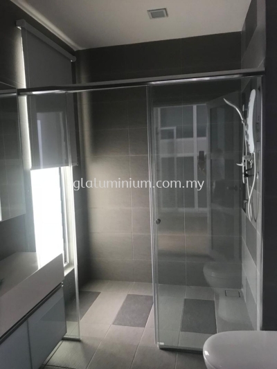 shower tempered ( 8mm) sliding door 