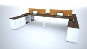  OFFICE DESKING SYSTEM OFFICE WORKSTATION / OPEN PLAN PARTITION