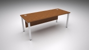 RECTANGULAR TABLE WITH U METAL LEG EXECUTIVE TABLE