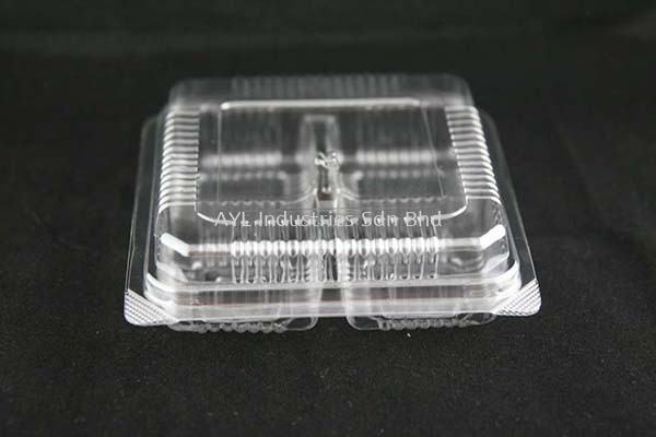 BENXON BAKERY CLEAR CONTAINER (BX-203) (140X140X40)