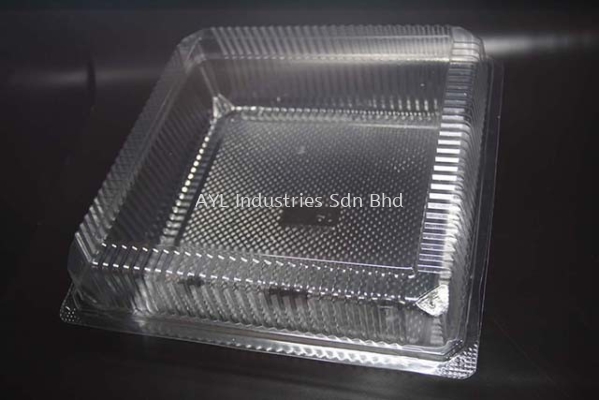 BENXON BAKERY CLEAR CONTAINER (BX-125) (300X300X95)