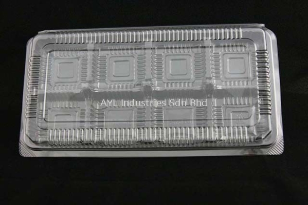 BENXON BAKERY CLEAR CONTAINER (BX-201) (265X140X40)